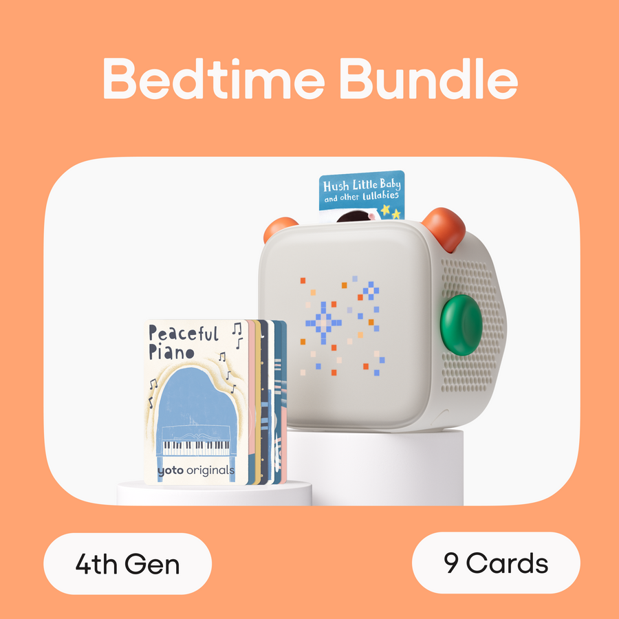 Yoto Player 4th Gen + Bedtime Bundle