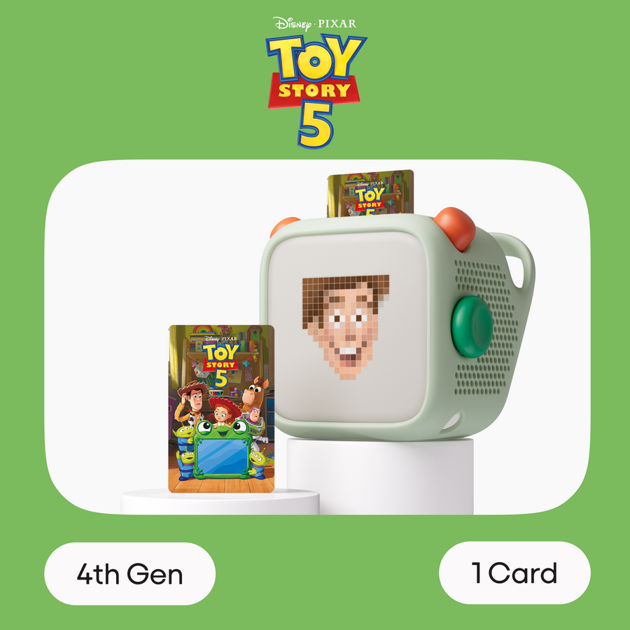 Yoto Player 4th Gen + Toy Story 5 Adventure Bundle