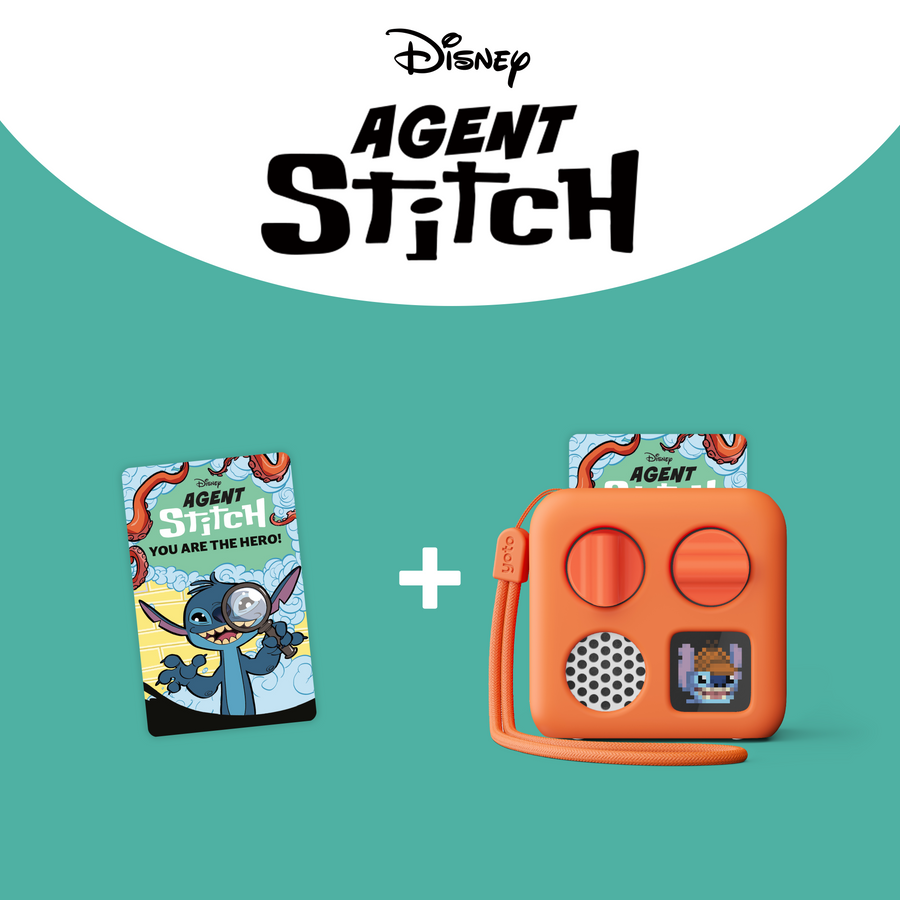 Yoto Mini + Agent Stitch Adventure Bundle